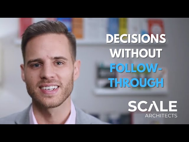 Decisions without follow-through