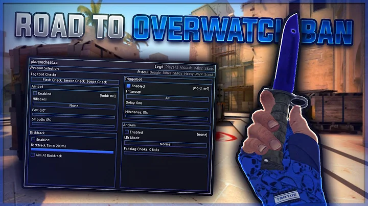 Road To Overwatch Ban S2E1 | CSGO Legit Cheating ft. plaguecheat.cc