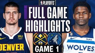 NUGGETS VS TIMBERWOLVES FULL GAME HIGHLIGHTS | NBA HIGHLIGHTS TODAY | NBA LIVE