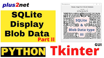Tkinter displaying Blob data from SQLite database table to show pictures with other text data