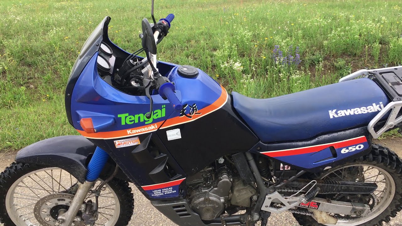 Kawasaki KLR 650 Tengai - walkaround YouTube