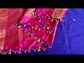 New sareekuchu easy kroshakuchu design ambika creations  saree kuchu new design