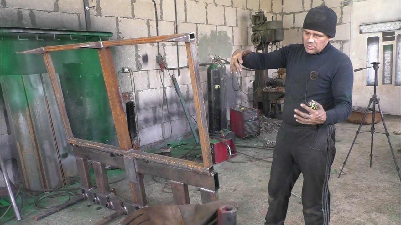 вилы под навоз,брёвна,тюки в одном. - YouTube