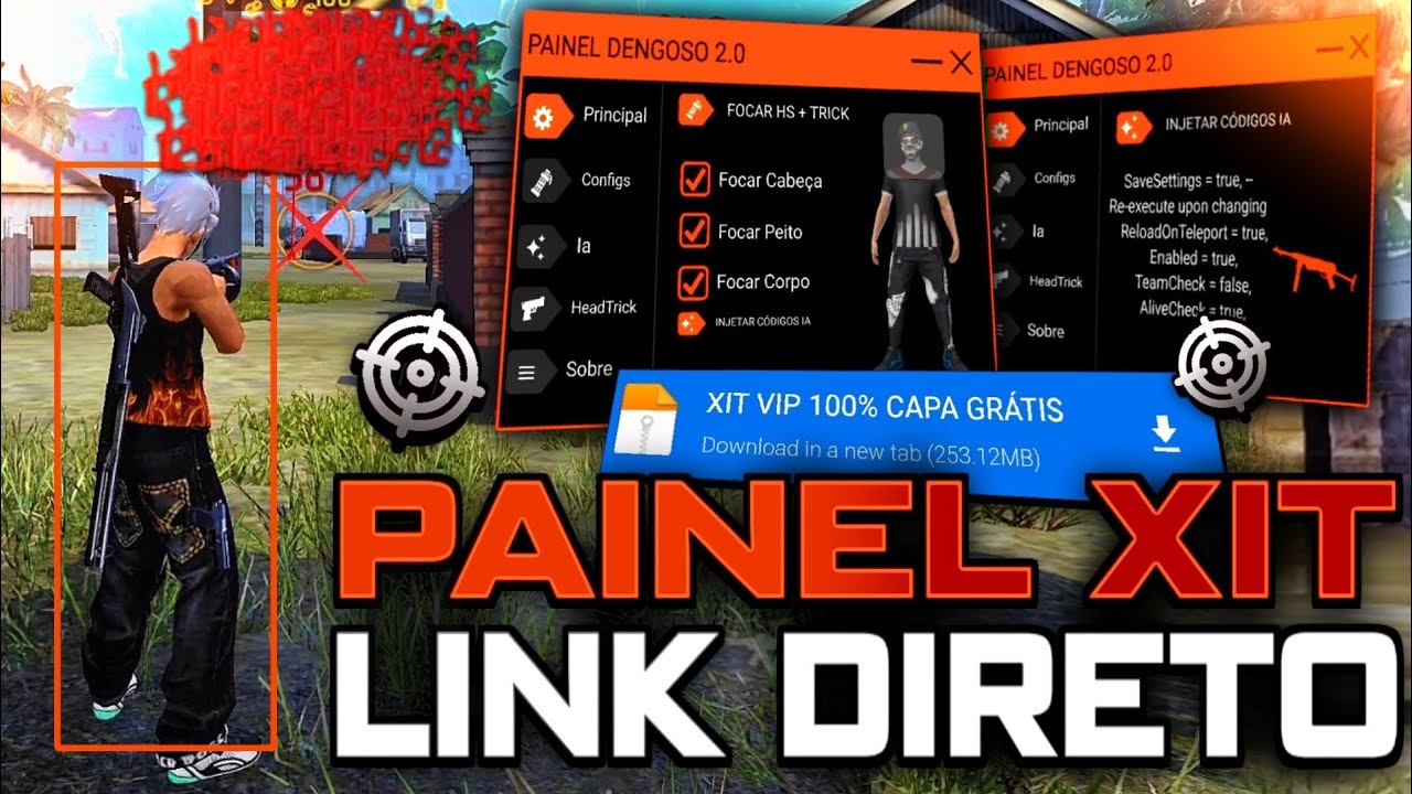 PAINEL🚀🔥XIT REGEDIT MOBILE GRÁTIS PARA FF 2026 + FFH4X PARA ANDROID E IPHONE XIT PARA MOBILE FF