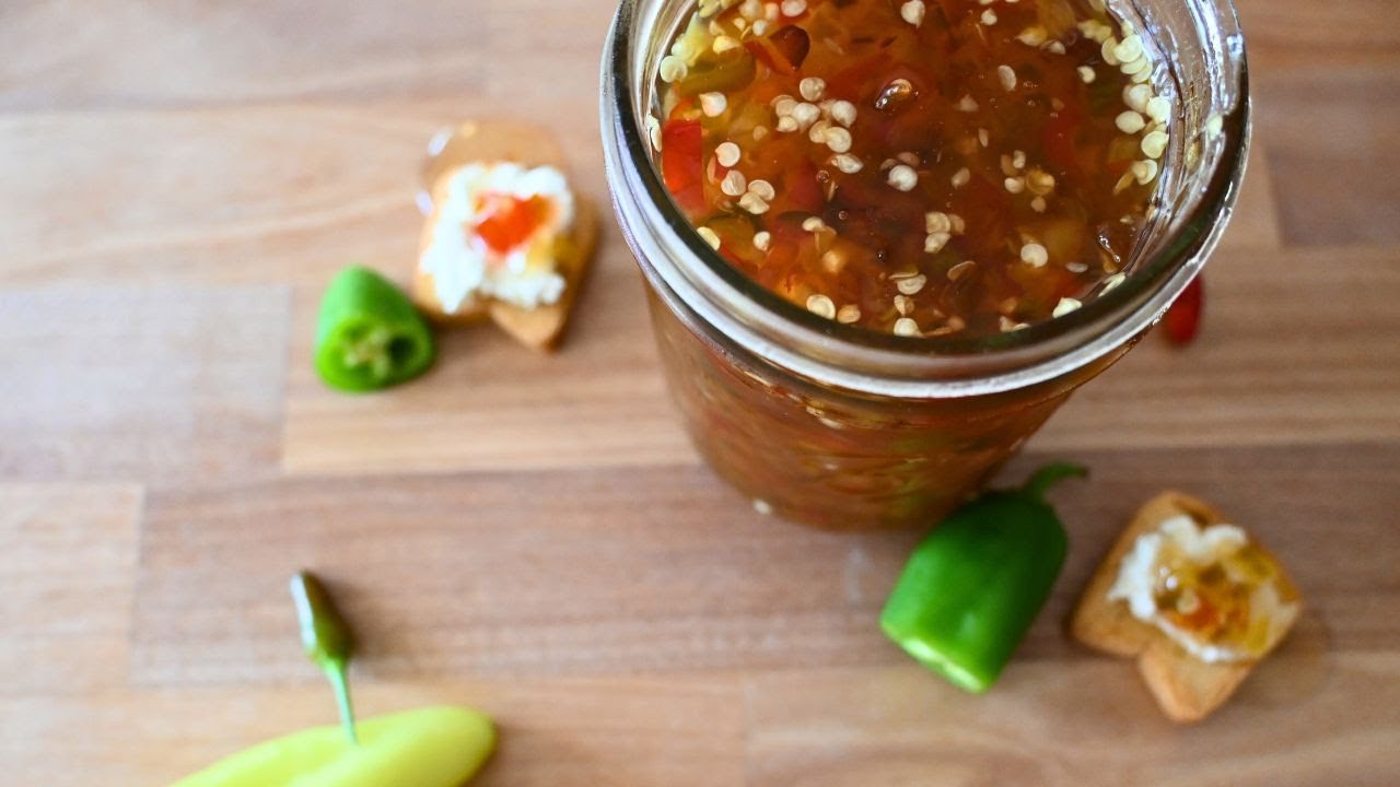 How to Make Pepper Jelly | Easy Water Bath Canning Recipe for Shelf-Stable Storage
