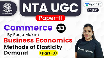 NTA UGC NET 2020 | Commerce by Pooja Ma