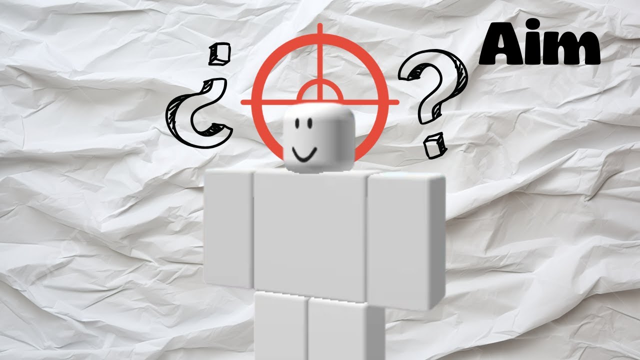 PROBANDO MI AIM EN ROBLOX YouTube 
