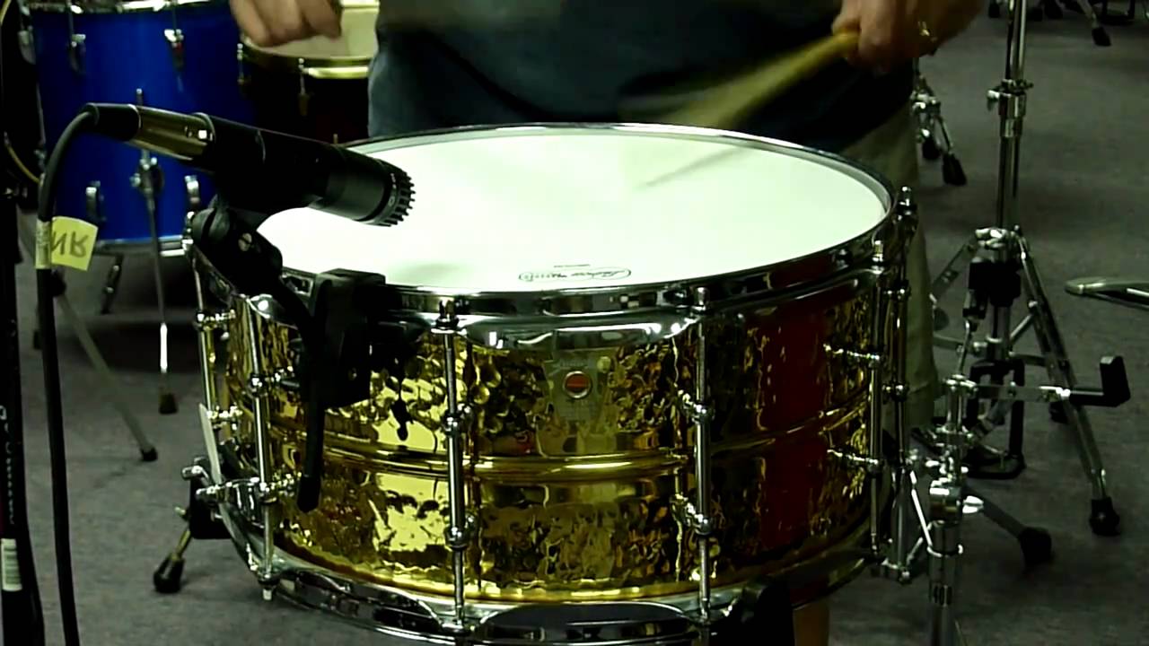 Ludwig Hammered Bronze 6.5" x 14" Supra-Phonic Snare Drum