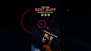 The BEST CHANCE BUFF Forsaken has EVER DONE 😭 #forsaken #roblox #forsakenroblox