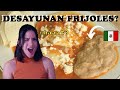 DESAYUNAZO MEXICANO *En Brasil comer eso es EXTRAÑO* | Brasileña Reacciona a MÉXICO | ❤🇲🇽