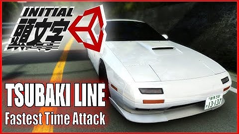 FC3S [Rank1] TSUBAKI LINE Downhill Daytime - Initial Unity