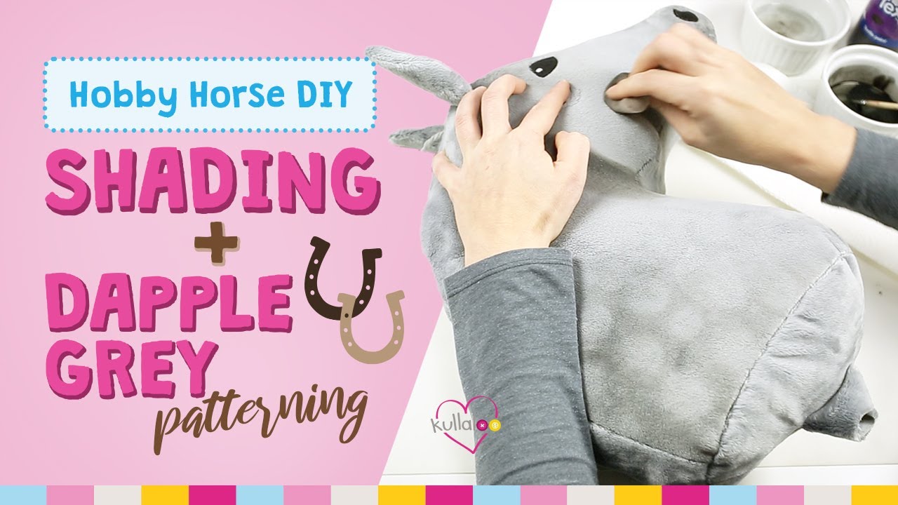 How to shade the fur of a Hobby Horse incl. tutorial on how to paint ...