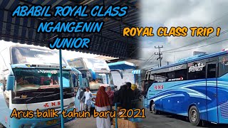 Bus Ans dari Bukittinggi - Sabtu - Royal Class Ans trip pertama dari Bukittinggi