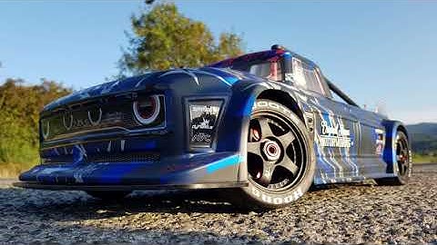 Arrma INFRACTION 6S speed runs & burnout stock out of the box #arrma #100kmhrc #speedrunRC