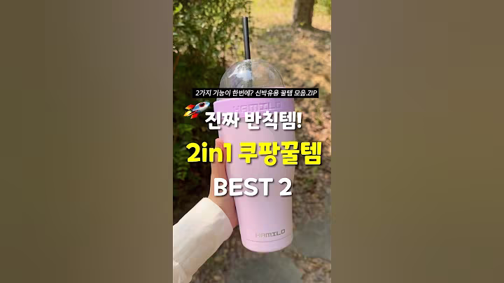 진짜 신박한데? 2가지 기능 한번에 되는 쿠팡꿀템 모음.ZIP