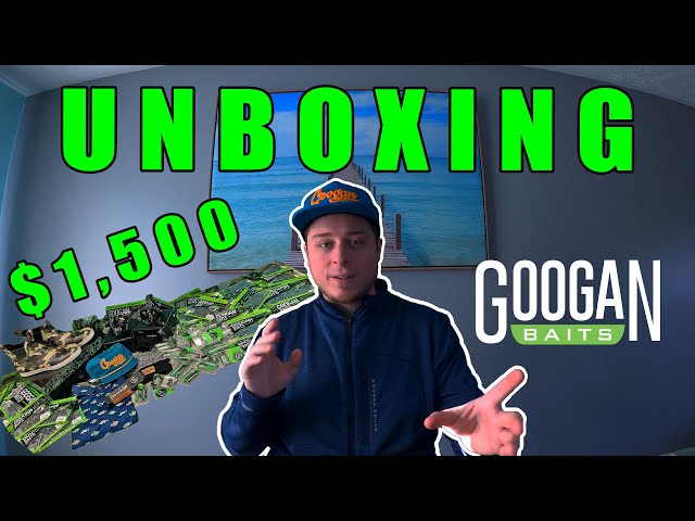 Googan Baits Unboxing, $1,500