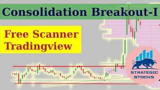 Consolidation Screener | Range Breakout Strategy - I | Hindi