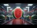 Fresh Watermelon Juice Making Process You've Never Seen