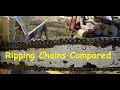 Trying out different Rip Chains (Homemade)