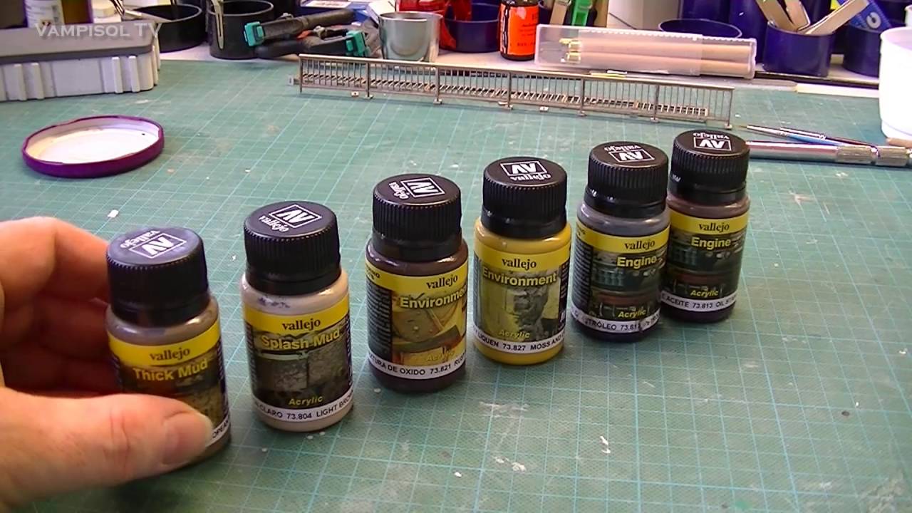 Vallejo Weathering Effects ausprobiert