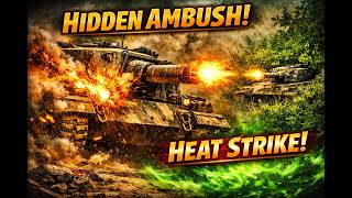 "World of Tanks T110E4 Gameplay | Hidden Light Tank Ambush – HEAT Hit from DBV!"