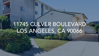 11745 Culver Boulevard, Los Angeles, Ca 90066 The Noël Team Keller Williams Advisors