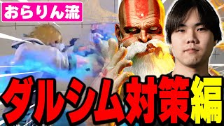 ケン視点の対ダルシム4点｜立ち中Pで手を潰す・フロートに【奮迅脚】龍尾脚・動いた確認のジャストパリィ・投げに行かない