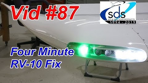 Four Minute RV-10 Fix