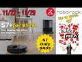 Roborock&#39;s Incredible Black Friday Sale 2021-- S7 is only $455!  November 22nd - 29th