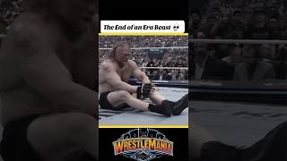 END OF AN ERA 💔 THE BEAST INCARNATE FALLS | BROCK LESNAR FINAL MOMENT 😳🔥