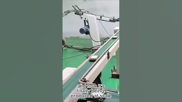 Sardine cans being stamped and printed! #factory #manufacturing #behindthescenes