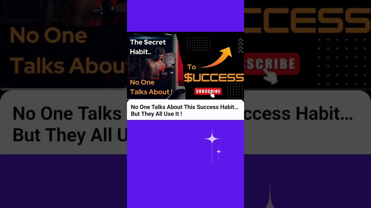 The Success Secret No One Talks about! 