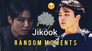 Jikook random moments feat angry Jimin