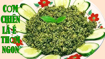 Cách Chiên CƠM LÁ É THƠM NGON😋Gọn Lẹ,Chay Huệ Hoàng VLog