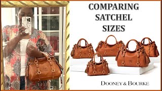 COMPARING SATCHEL SIZES | DOONEY & BOURKE | LUXURY HANDBAG REVIEW