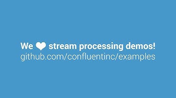 Demos for Apache Kafka® and Confluent Platform