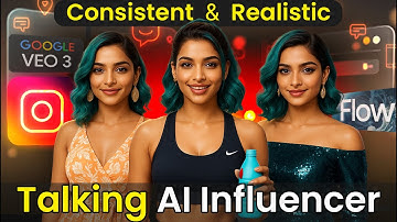 Create Realistic Talking AI Influencer Video for Free🔥 |  Fooocus ai, ChatGPT and Google Flow