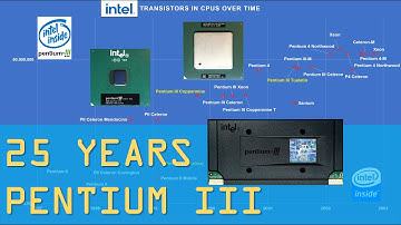 25 years Pentium III