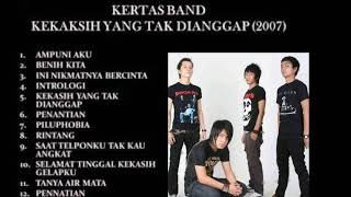 KERTAS BAND FULL ALBUM - KEKASIH YANG TAK DI ANGGAP - LAGU KEREN JAMAN DULU