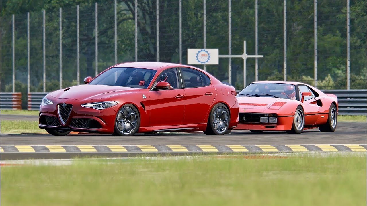 Alfa Romeo Giulia Quadrifoglio Vs Ferrari 2 Gto Monza Youtube