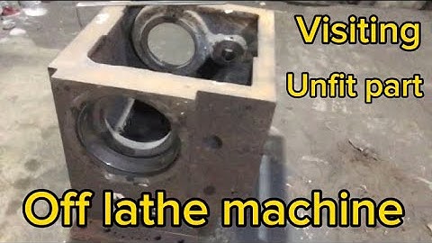 How to make visiting part off lathe machine Techical machine #machinelearning #technology #trending