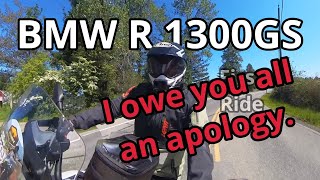 BMW R1300GS (full real review)