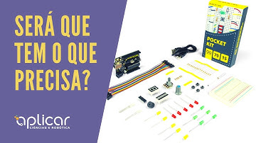UNBOXING KIT ARDUINO INICIANTE POCKET @robocore #CURSO