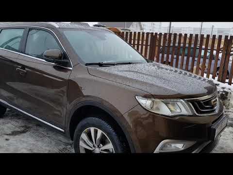 Джили Атлас 2019 коричневый / Geely Atlas 2019 В сугроб задним ходом. Косяк с ремнями безопасности!