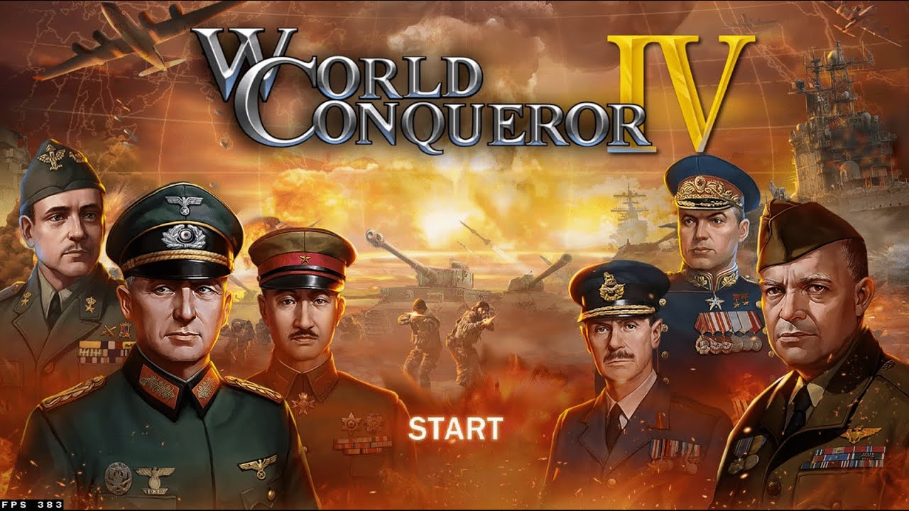 เกมส์ วางแผน สงคราม  2022 Update  World conqueror 4 เกมมือถือแนวสงครามโลก!!