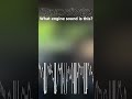 ［??? ASMR］Q7.何のエンジン音でしょう? 【エンジン＋マフラーサウンド】 #Shorts