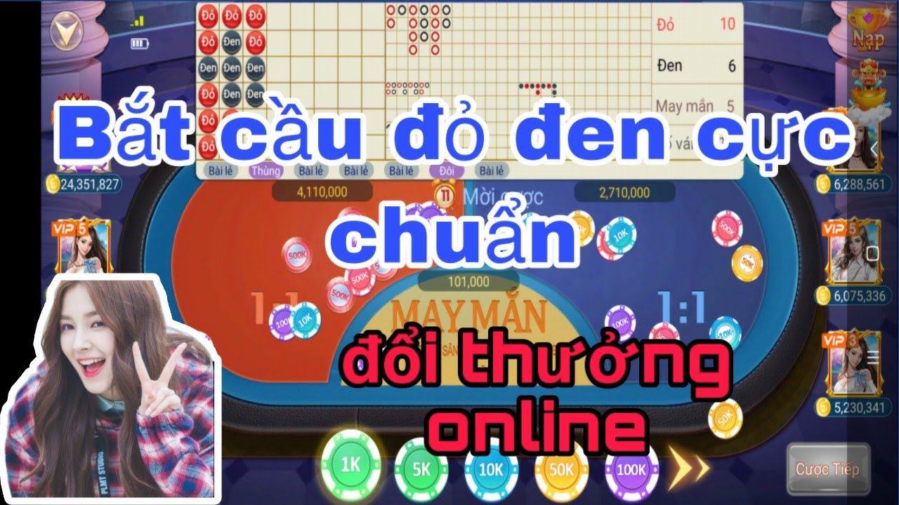 THỦ THUẬT ĐỎ ĐEN | Cách soi cầu  đỏ đen  luôn thắng – kiếm tiền online 2022