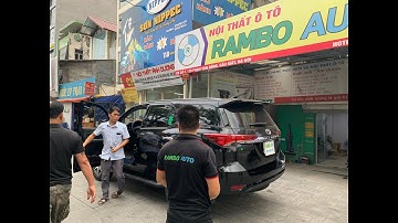 Độ cốp điện New Toyota Fortuner 2021 ✅ Bí quyết lắp đặt chính xác số 1 bởi Rambo Auto