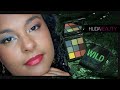 HUDA BEAUTY PYTHON WILD OBSESSIONS - SWATCHES  - 2 LOOKS 1 PALETTE