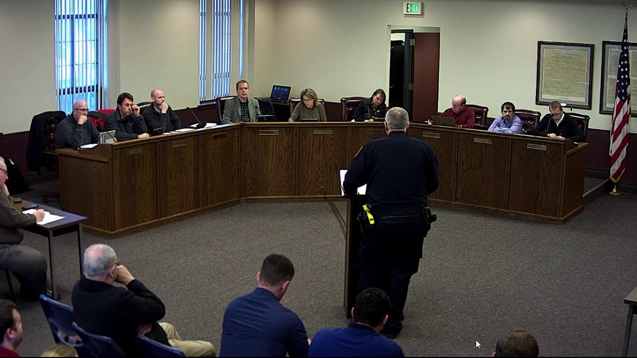 Sheldon City Council 1/2/19 YouTube